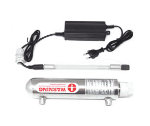 UV inox esterilizador lâmpada fornece água eficaz desinfecção