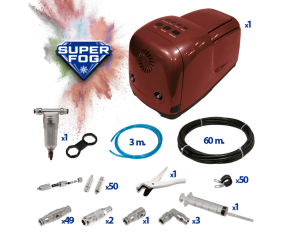 Kit Nebulization High Pressure SuperFog 40 Toberas 日本語 Climatiza Terrazas
