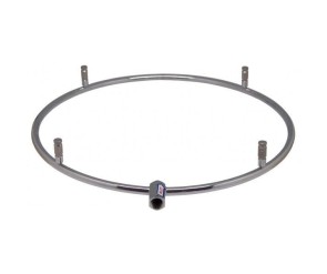 Anel cromado para ventiladores s Ø 69 cm 10 saídas Espaços de ar condicionado com Drip&Fresh