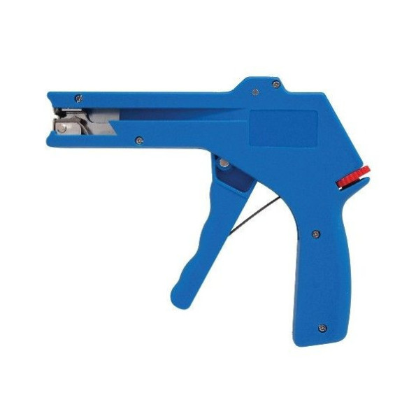 Pistola para bridas con corte automático | Ajuste de tensión profesional