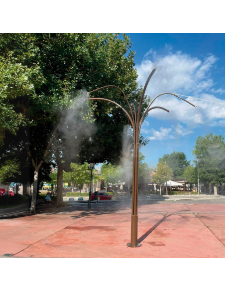 Palmera de Nebulización para Plazas y Eventos | Drip&Fresh