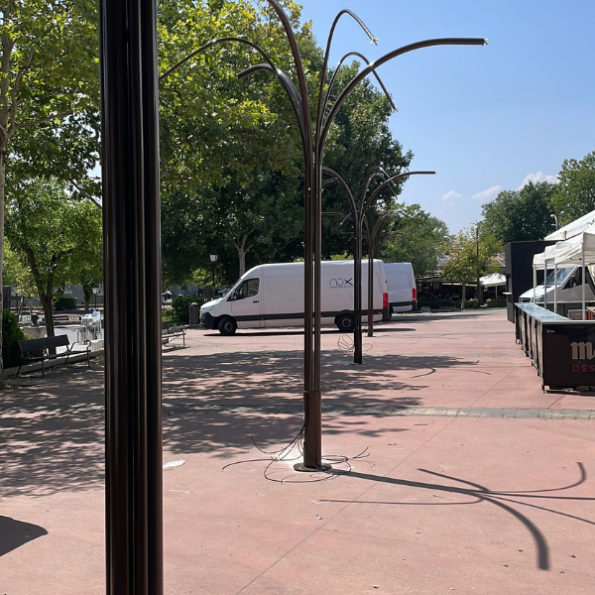 Nebulization palm tree for places and events | Drip&Fresh