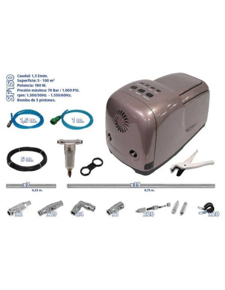 Superfog SF150 - SF150A Δ Nebulization kit 25-50 m2 fácil instalação e baixo consumo