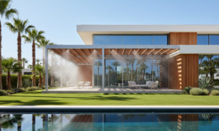 Nebulización residencial en jardines y piscinas | Confort exterior todo el verano