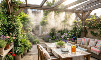Nebulización en jardín | Cómo refrescar tu terraza en verano