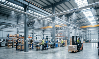 Superfog Drip&Fresh | Nebulización para reducir calor en naves industriales